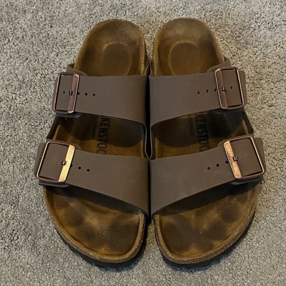 Birkenstock Arizona Sandals- Mocca - Picture 1 of 7
